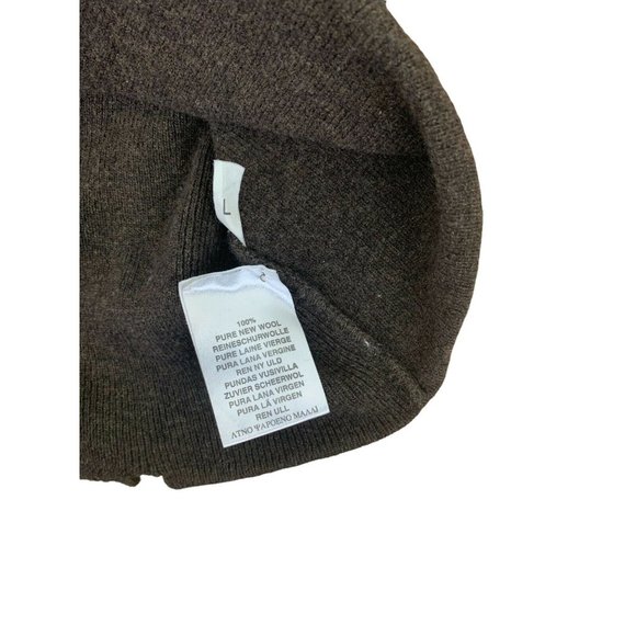 Burberry brown women’s pullover hoodie Sz M  Pure Wool Hoodie Distressed New Age - Picture 7 of 12